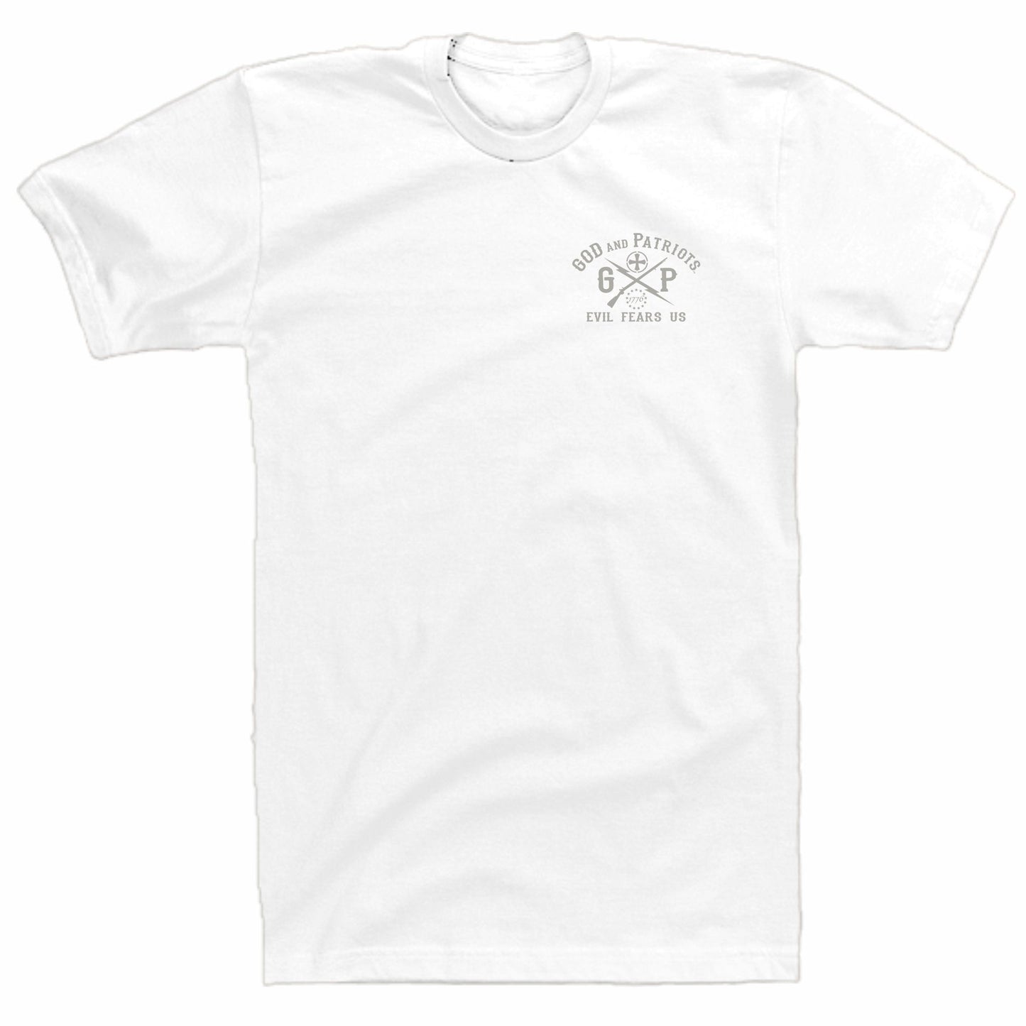American Fight Club Men's Patriotic T-Shirt (white)