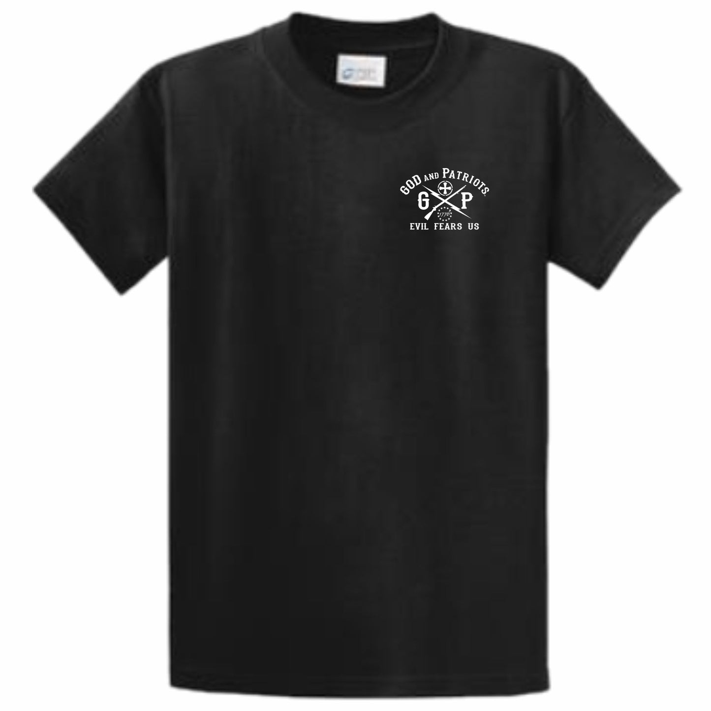 Badass Men's Patriotic T-Shirt (black)