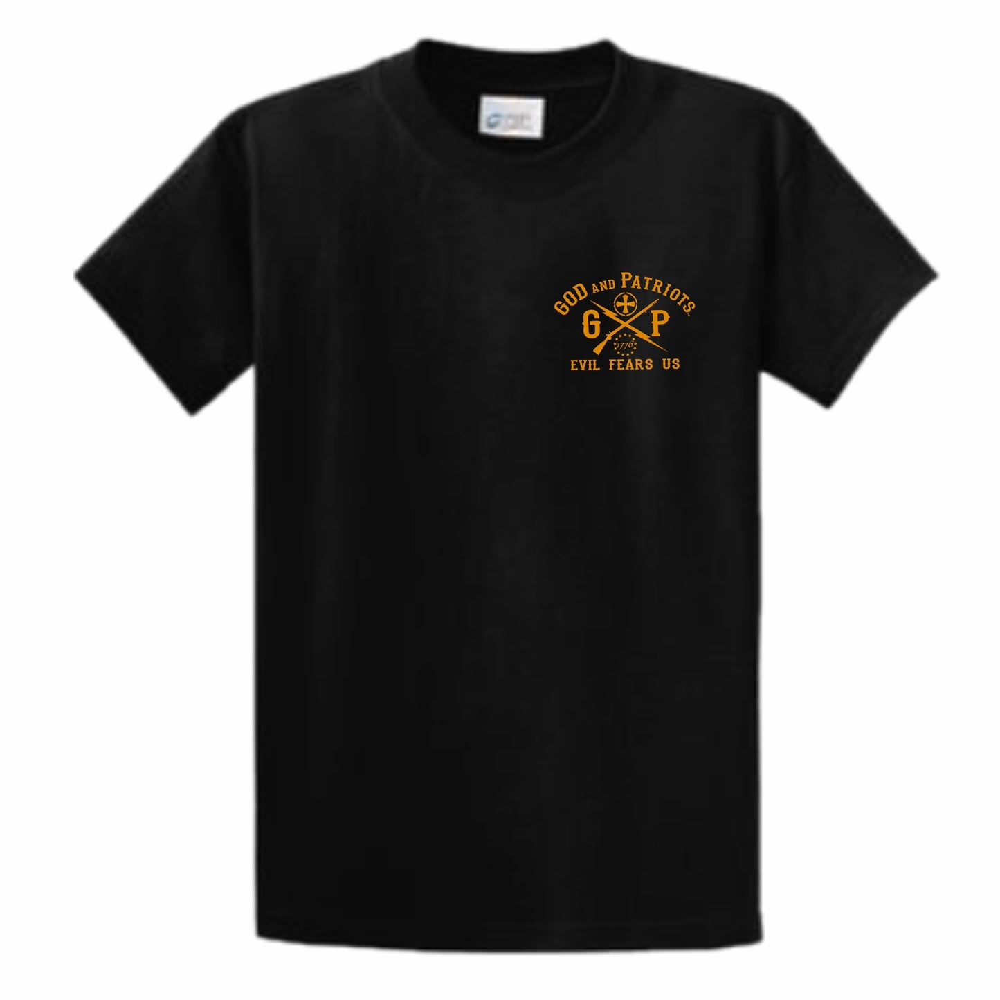 Rattle Snake Roundup Cowboy Bad Decisions Patriotic T-Shirt (black)