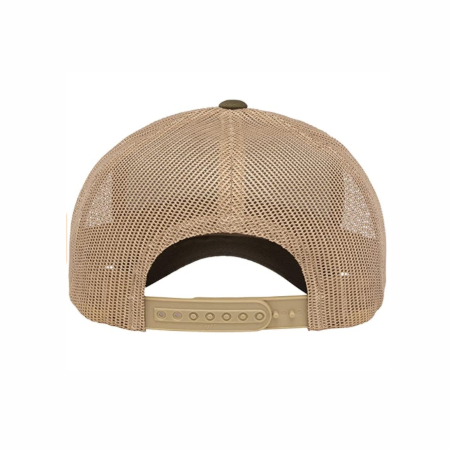 Patriotic YP Classics Trucker Cap Moss Green / Khaki Mesh