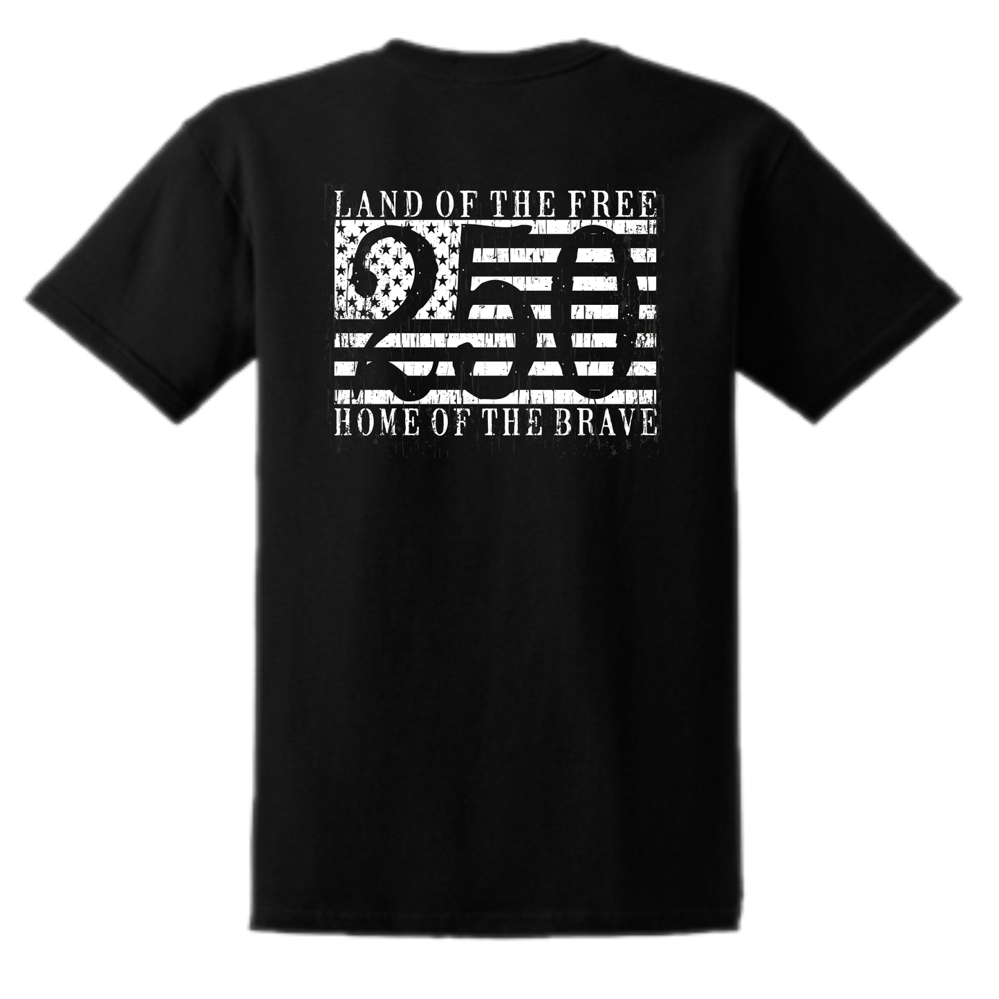America 250 Years Men's Patriotic T-Shirt (black)
