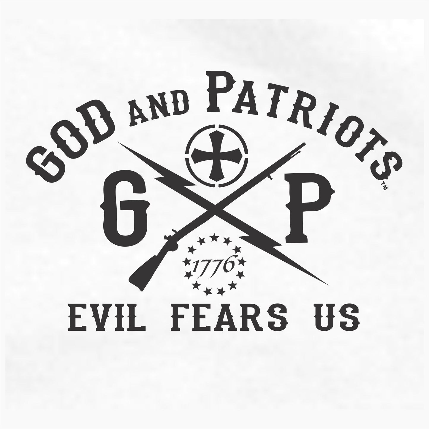 Freedom Is Never Free Men's Patriotic T-Shirt (white)