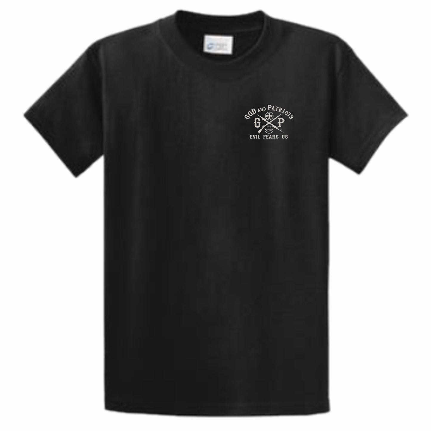 Walk It Off Men's Patriotic T-Shirt (black)
